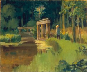 Dans un parc - Édouard Manet